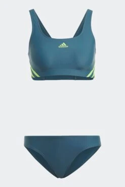 Adidas Black Sportswear Swim 3-Stripe Bikini-Negro -Tienda Barata Deporte D35360s9