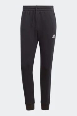 Adidas Black Sportswear Essentials Fleece Tapered Cuffed Shorts-Negro 24 Adidas Black Sportswear Essentials Fleece Tapered Cuffed Shorts-Negro -Tienda Barata Deporte D36332