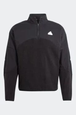 Adidas Black Sportswear Future Icons 3-Stripes 1/4-Zip Sweatshirt 15 Adidas Black Sportswear Future Icons 3-Stripes 1/4-Zip Sweatshirt -Tienda Barata Deporte D36593
