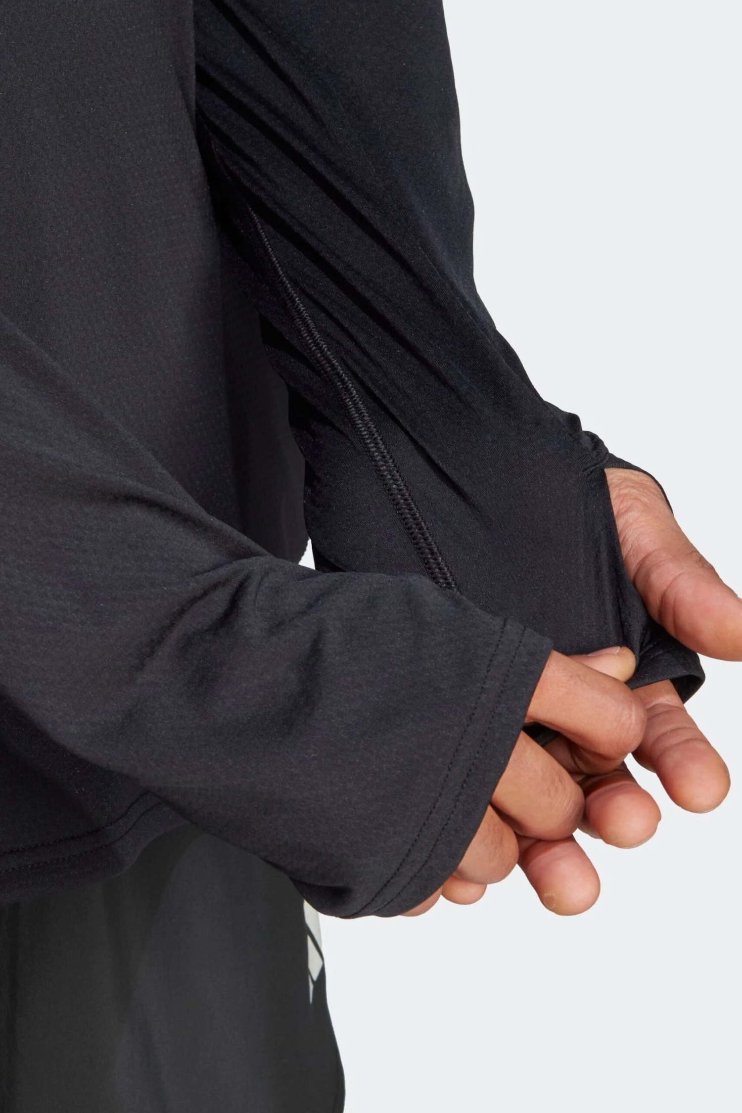 Adidas Black Performance Run It Long Sleeve Sweatshirt 5 Adidas Black Performance Run It Long Sleeve Sweatshirt - Imagen 5