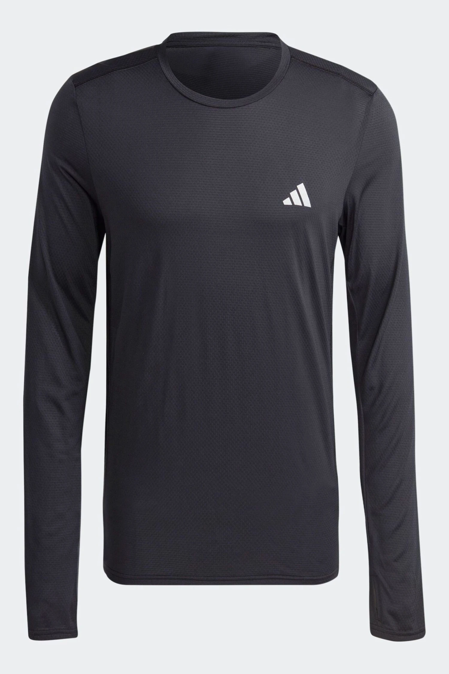 Adidas Black Performance Run It Long Sleeve Sweatshirt 6 Adidas Black Performance Run It Long Sleeve Sweatshirt - Imagen 6