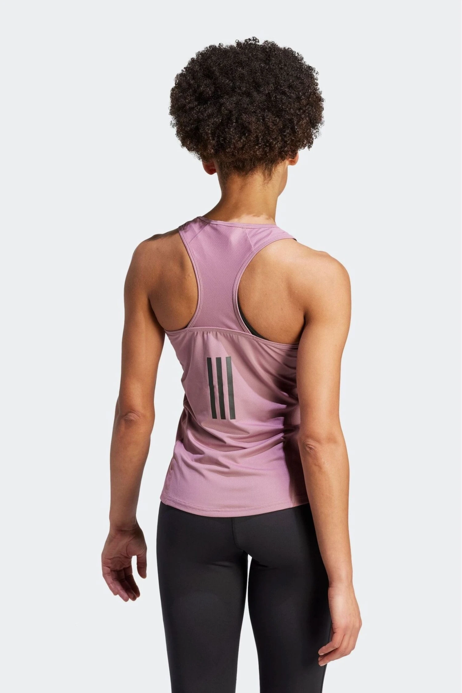 Adidas Pink Performance Running Own The Run Vest Top 2 Adidas Pink Performance Running Own The Run Vest Top - Imagen 2
