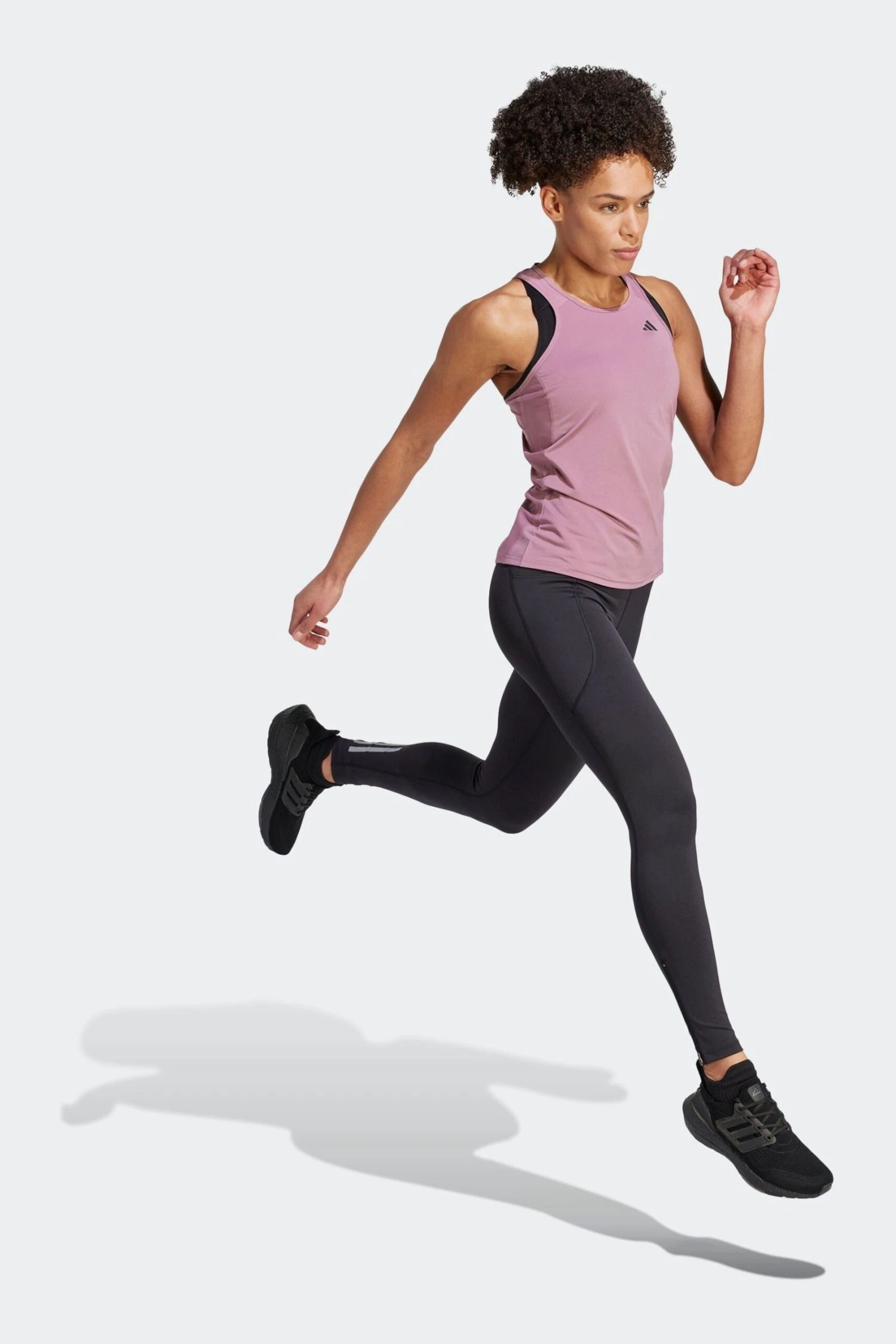 Adidas Pink Performance Running Own The Run Vest Top 3 Adidas Pink Performance Running Own The Run Vest Top - Imagen 3