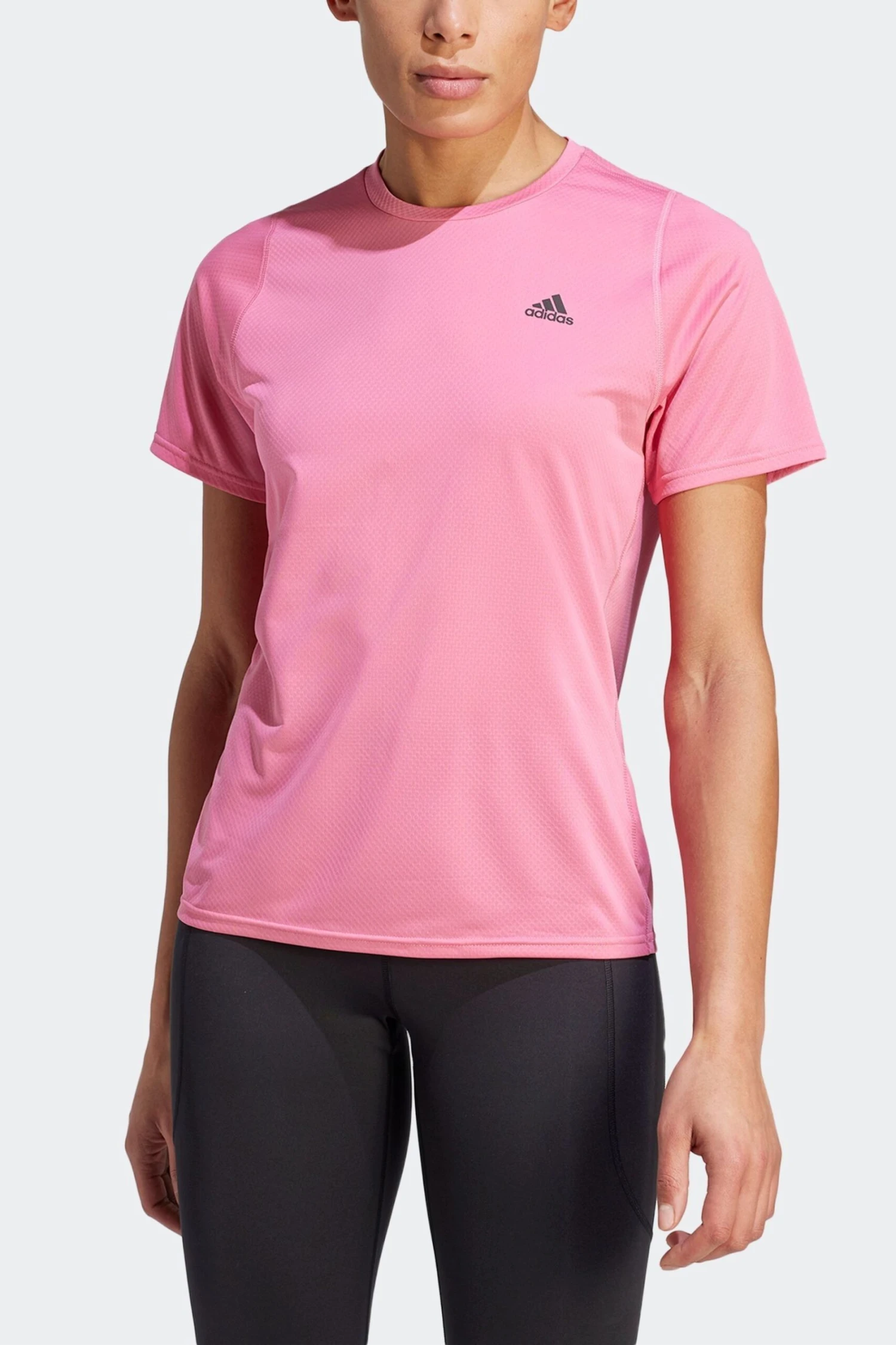 Adidas Blue Performance Running Short Sleeve T-Shirt-Azul 3 Adidas Blue Performance Running Short Sleeve T-Shirt-Azul - Imagen 3