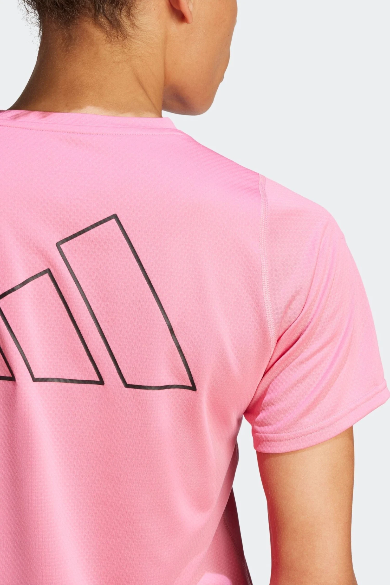 Adidas Blue Performance Running Short Sleeve T-Shirt-Azul 5 Adidas Blue Performance Running Short Sleeve T-Shirt-Azul - Imagen 5