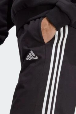 Adidas Black Sportswear Essentials Single Jersey 3-Stripes Shorts -Tienda Barata Deporte D37520s4