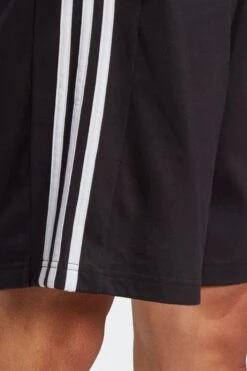 Adidas Black Sportswear Essentials Single Jersey 3-Stripes Shorts -Tienda Barata Deporte D37520s5