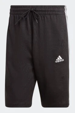 Adidas Black Sportswear Essentials Single Jersey 3-Stripes Shorts -Tienda Barata Deporte D37520s6