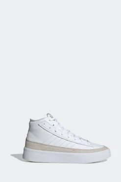 Adidas White Znsored HI Prem Leather Trainers -Tienda Barata Deporte D37589s11