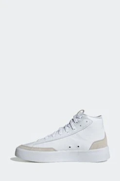 Adidas White Znsored HI Prem Leather Trainers -Tienda Barata Deporte D37589s4