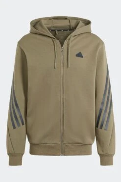 Adidas Green Sportswear Future Icons 3-Stripes Full-Zip Hoodie -Tienda Barata Deporte D38945s7