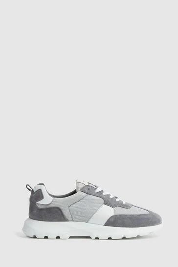 Reiss White Evo Lite Running Trainers-Blanco 9 Reiss White Evo Lite Running Trainers-Blanco - Imagen 9