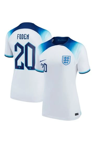 Nike White Blank England Womens Home Stadium Football Shirt 2022 8 Nike White Blank England Womens Home Stadium Football Shirt 2022 - Imagen 8