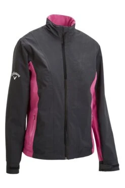 Callaway Apparel Ladies Callaway Golf Liberty Iv Black Waterproof Jacket -Tienda Barata Deporte D42817s5