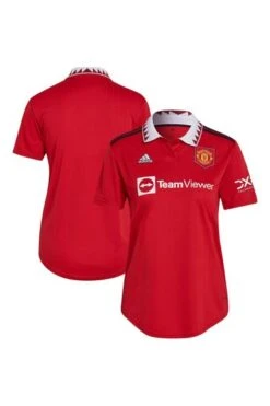 Adidas White White Manchester United Home Football Shirt 2022-23 -Tienda Barata Deporte D48285