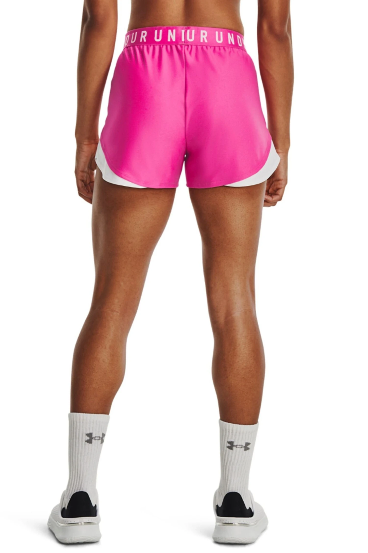 Under Armour Pink Play Up Shorts 2 Under Armour Pink Play Up Shorts - Imagen 2