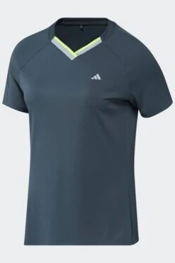 Adidas Golf Adidas Teal Blue Ultimate365 Tour Heat.rdy V-neck Top -Tienda Barata Deporte D54956