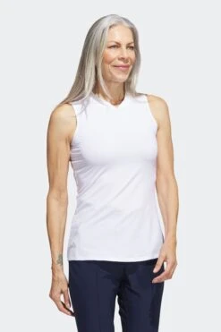 Adidas Golf Embossed Sleeveless Polo Shirt -Tienda Barata Deporte D54958s3