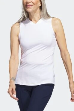 Adidas Golf Embossed Sleeveless Polo Shirt -Tienda Barata Deporte D54958s4