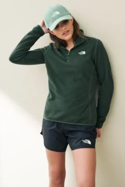 The North Face Glacier Quarter Zip Fleece-Negro -Tienda Barata Deporte D58537