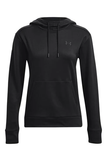 Under Armour Fleece Black Hoodie 7 Under Armour Fleece Black Hoodie - Imagen 7