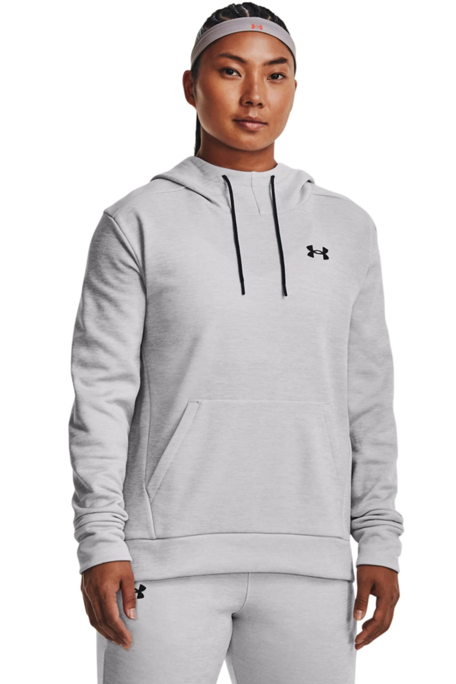 Under Armour Grey Fleece Hoodie 1 Under Armour Grey Fleece Hoodie