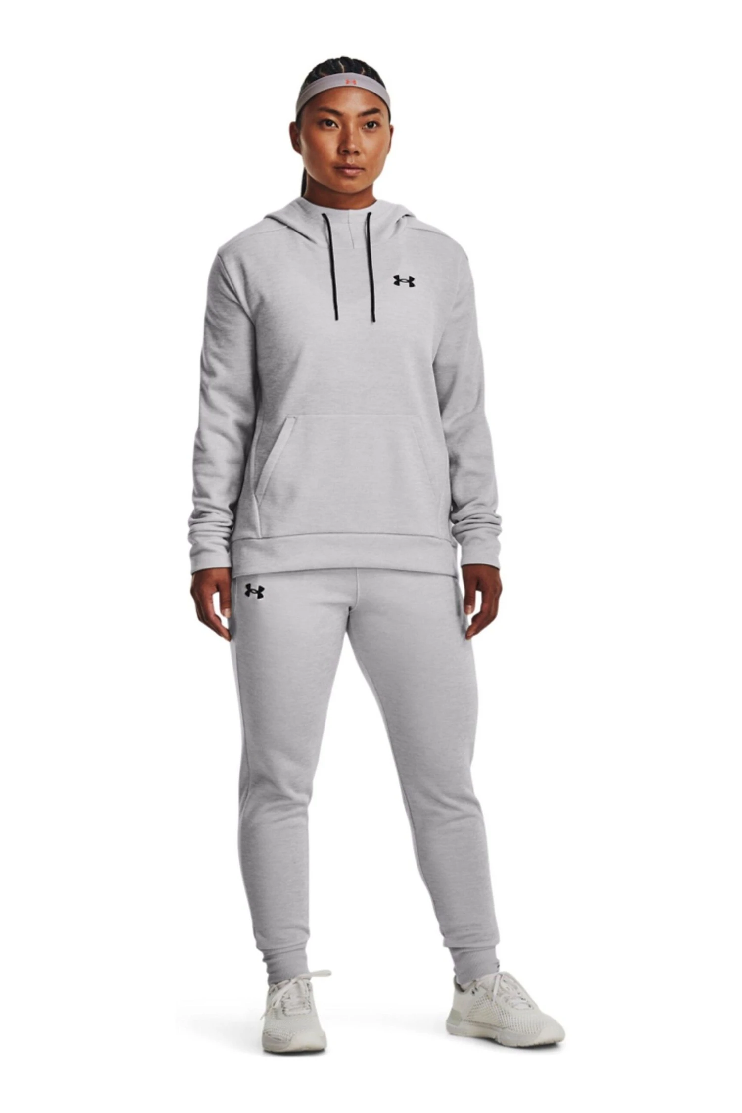 Under Armour Grey Fleece Hoodie 3 Under Armour Grey Fleece Hoodie - Imagen 3
