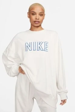Nike Rust Brown Oversized Embroided Logo Crew Sweatshirt-Marrón óxido 15 Nike Rust Brown Oversized Embroided Logo Crew Sweatshirt-Marrón óxido -Tienda Barata Deporte D60070