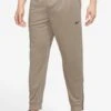 Nike Brown Dri-FIT Totality Tapered Fitness Joggers-Marrón