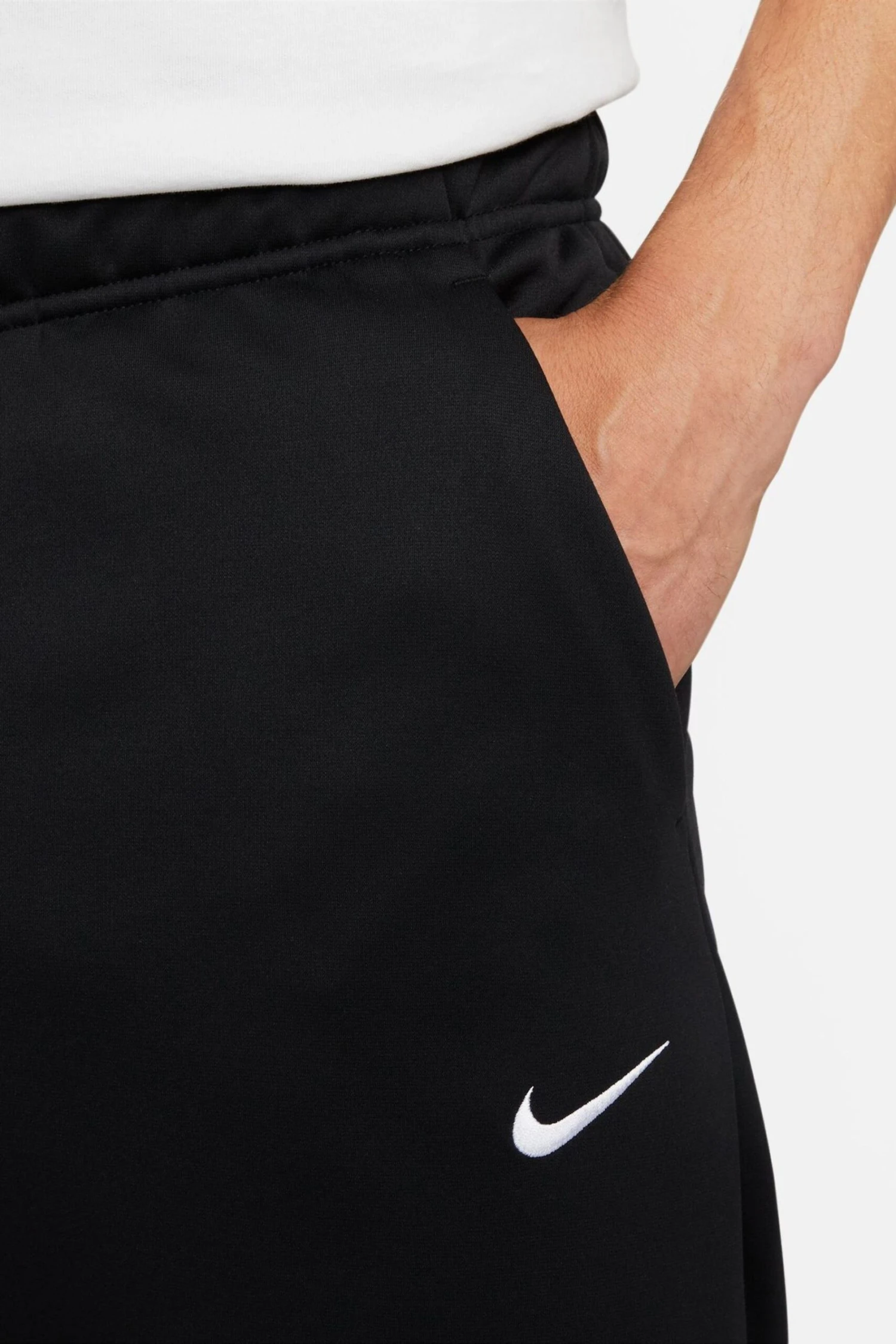 Nike Black Therma-FIT Tapered Fitness Joggers-Negro 4 Nike Black Therma-FIT Tapered Fitness Joggers-Negro - Imagen 4