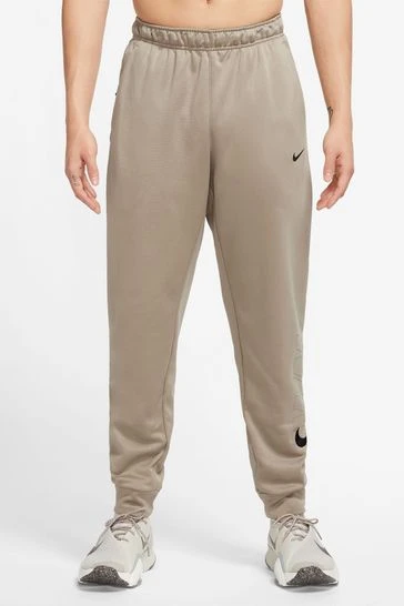 Nike Black Therma-FIT Tapered Fitness Joggers-Negro 9 Nike Black Therma-FIT Tapered Fitness Joggers-Negro - Imagen 9