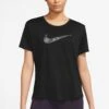 Nike Purple Dri-FIT Swoosh Short-Sleeve Running Top-Morado