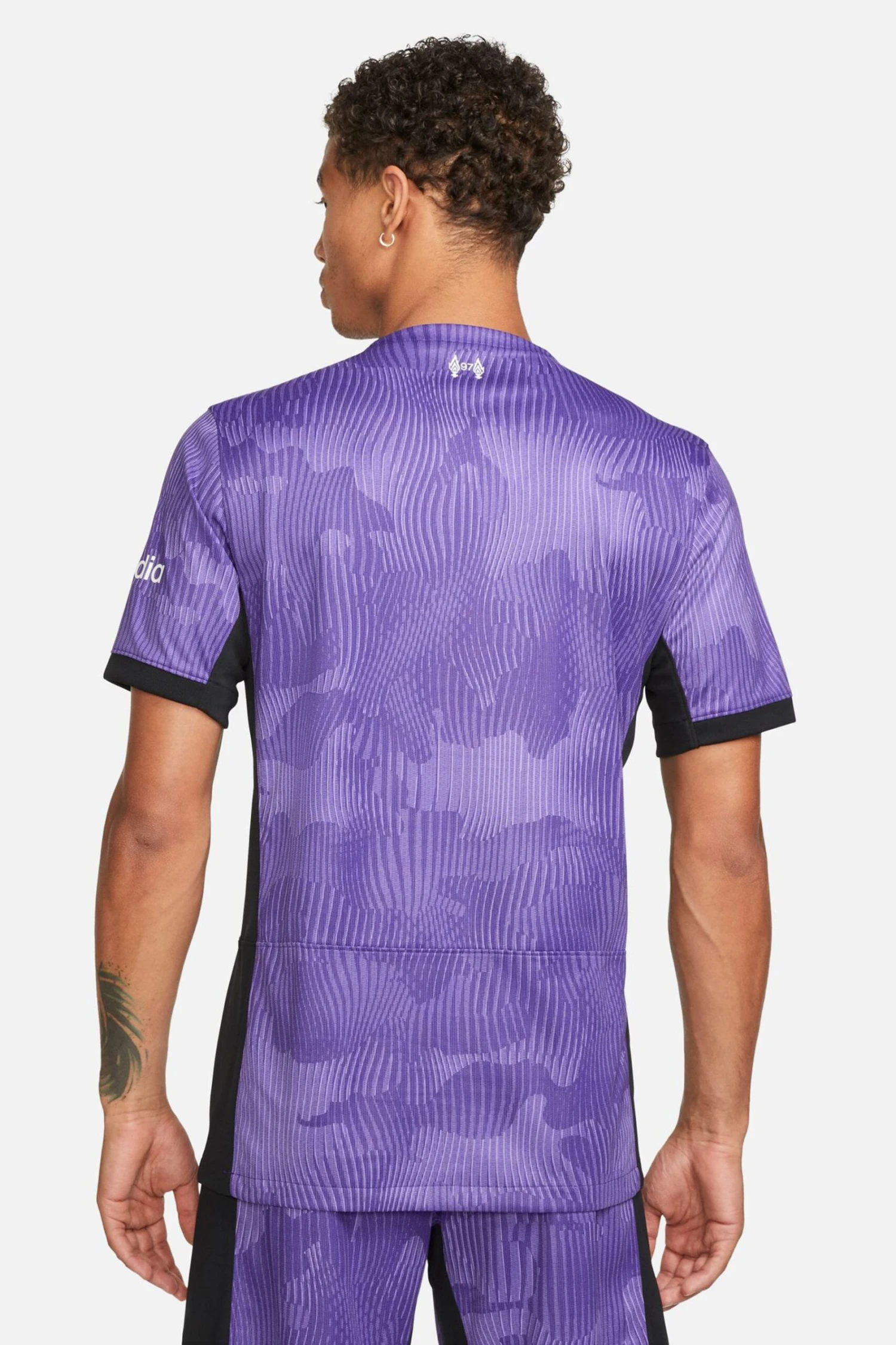 Nike Purple Liverpool FC Stadium 23/24 Third Football Shirt 3 Nike Purple Liverpool FC Stadium 23/24 Third Football Shirt - Imagen 3