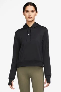 Nike Black Therma FIT One Pullover Hoodie -Tienda Barata Deporte D60686