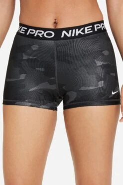 Nike Black Pro Women’s 3" Camo Shorts -Tienda Barata Deporte D61229s2