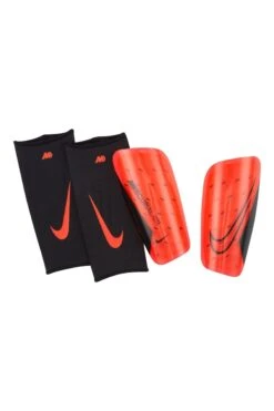 Nike Red Mercurial Lite Football Shin Guards