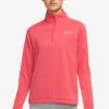 Nike Purple Dri FIT Pacer Half Zip Pullover Top-Morado