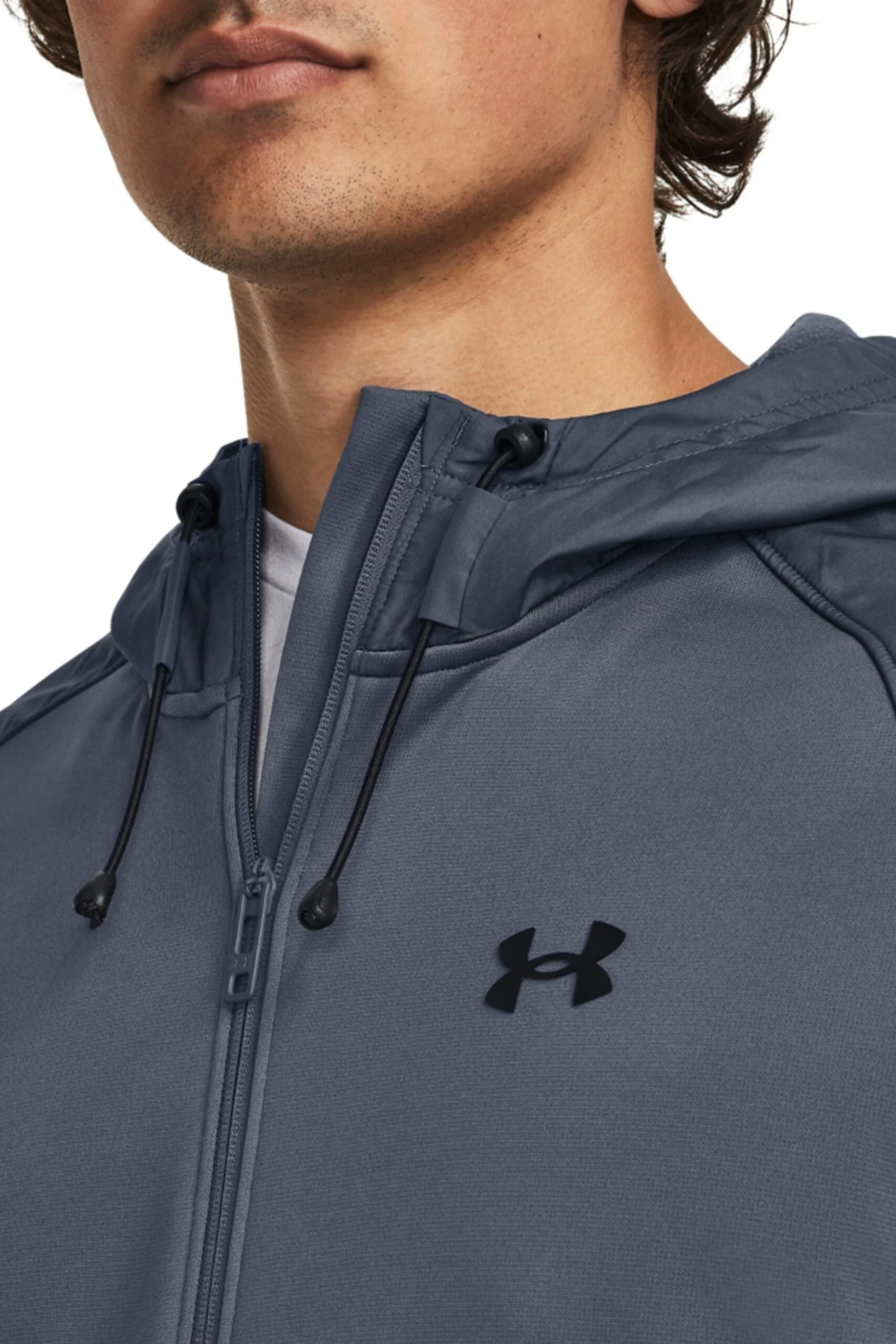 Under Armour Grey AF Storm Full Zip Hoodie 4 Under Armour Grey AF Storm Full Zip Hoodie - Imagen 4