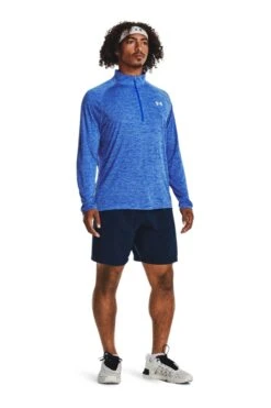 Under Armour Blue Tech 2.0 1/2 Zip Sweatshirt -Tienda Barata Deporte D61844s3
