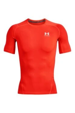 Under Armour Red Heatgear Armour Comp Short Sleeve T-Shirt -Tienda Barata Deporte D61865