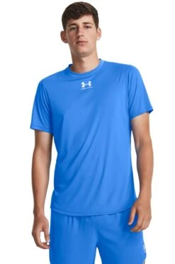 Under Armour Blue Challenger Pro Train Short Sleeve T-Shirt