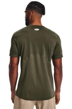 Under Armour Green Heat Gear Armour Fitted Short Sleeve T-Shirt -Tienda Barata Deporte D61884s3