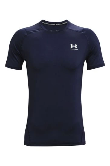 Under Armour Blue Heat Gear Fitted Short Sleeve T-Shirt 7 Under Armour Blue Heat Gear Fitted Short Sleeve T-Shirt - Imagen 7