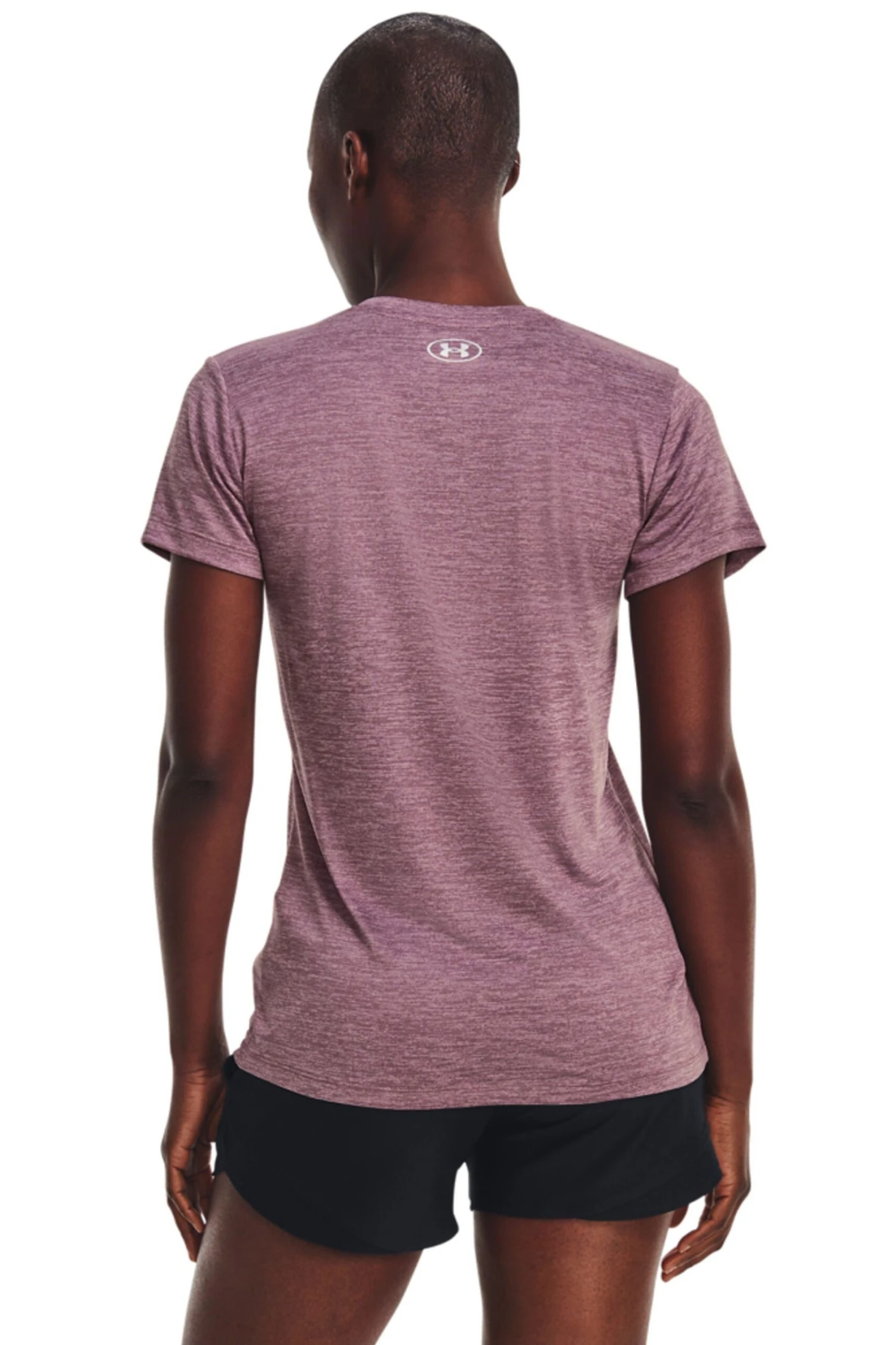 Under Armour Purple Tech Twist T-Shirt 2 Under Armour Purple Tech Twist T-Shirt - Imagen 2