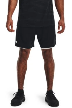 Under Armour Vanish Woven 2-In-1 Black Shorts