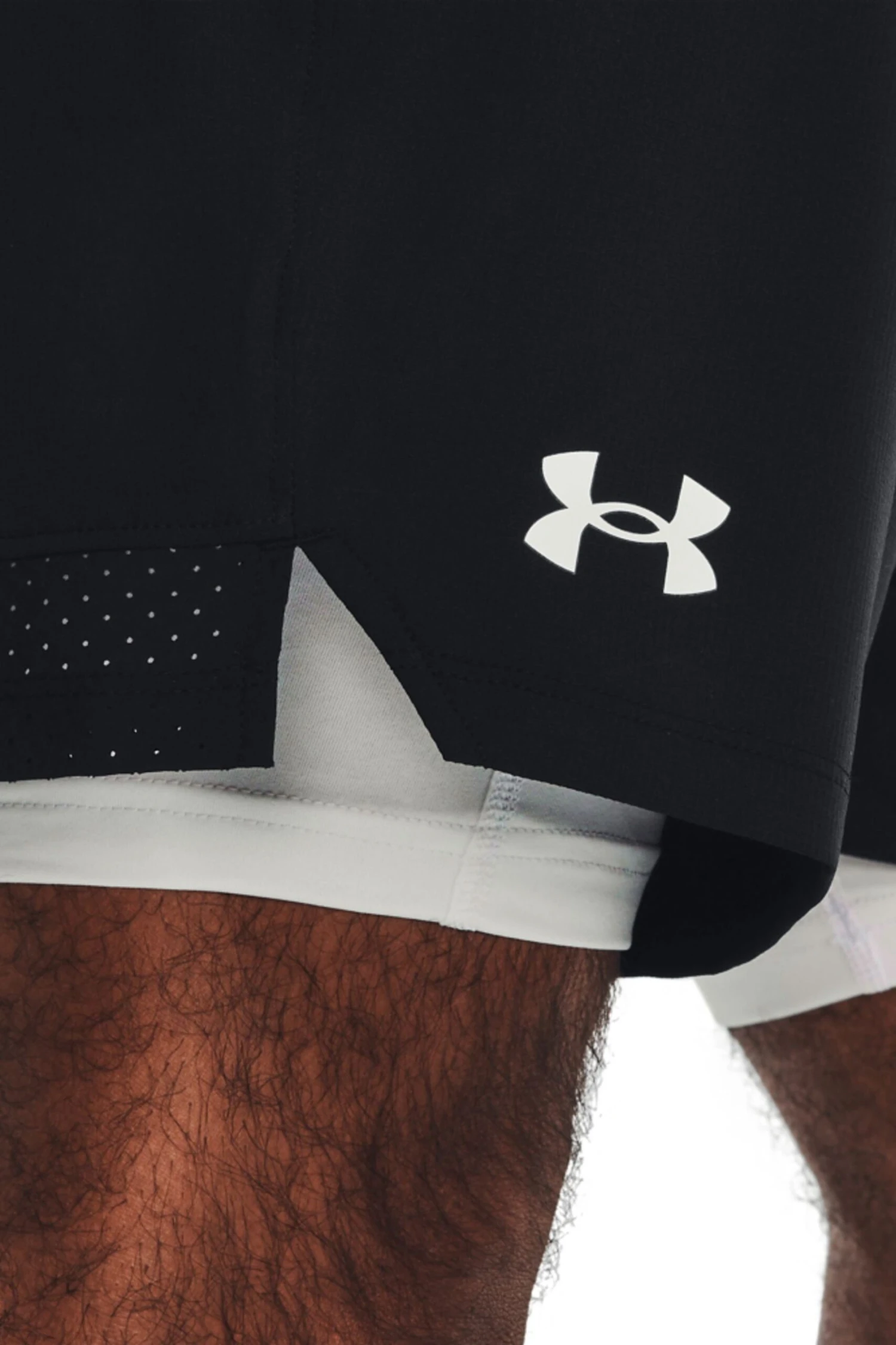 Under Armour Vanish Woven 2-In-1 Black Shorts 4 Under Armour Vanish Woven 2-In-1 Black Shorts - Imagen 4