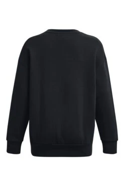 Under Armour Purple Essential Fleece OS Crew Sweatshirt-Negro -Tienda Barata Deporte D62116s6