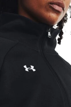 Under Armour Rival Fleece HZ Black Sweatshirt -Tienda Barata Deporte D62120s4