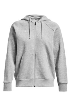 Under Armour Grey Rival Fleece Full Zip Hoodie -Tienda Barata Deporte D62128s5
