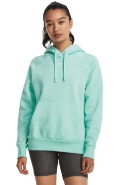 Under Armour Rival Fleece Black Hoodie-Verde -Tienda Barata Deporte D62131